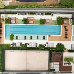 Piscinas e Beach Tennis - Edge Cambuí
