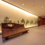 Hall Edge Cambuí Banco Madeira